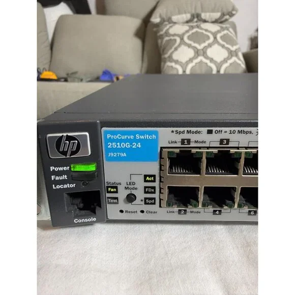 HP ProCurve 2510G-24 J9279A 24-Port Gigabit Ethernet Switch